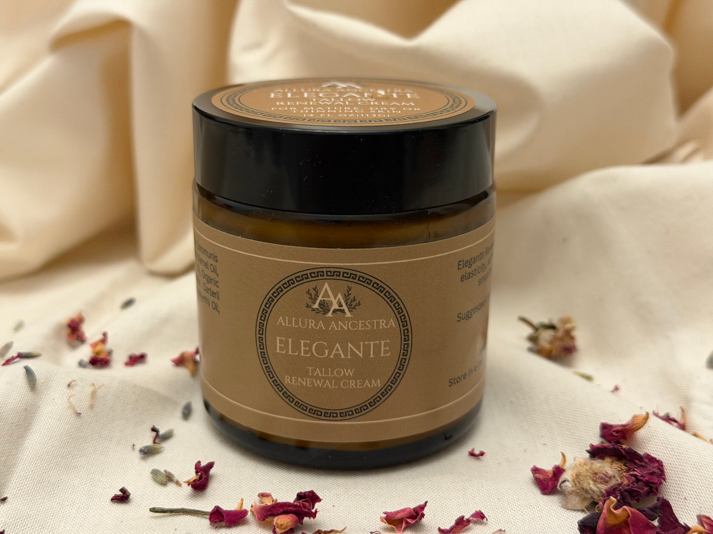 Elegante | Aged to Perfection Tallow Cream A Luxurious Nourishing Ritual for Mature Skin