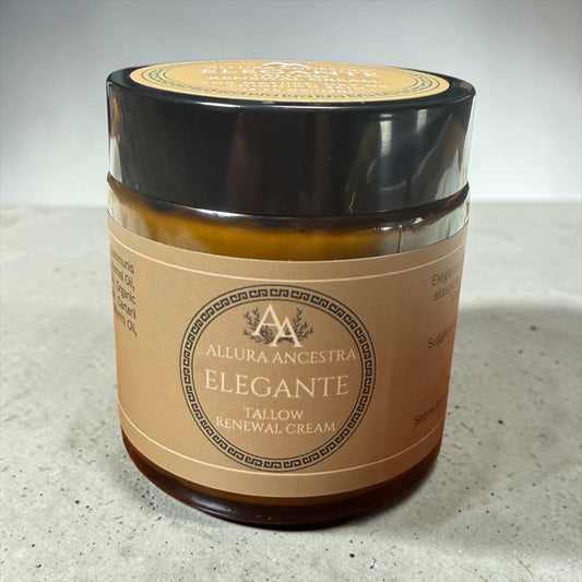 Elegante | Aged to Perfection Tallow Cream A Luxurious Nourishing Ritual for Mature Skin